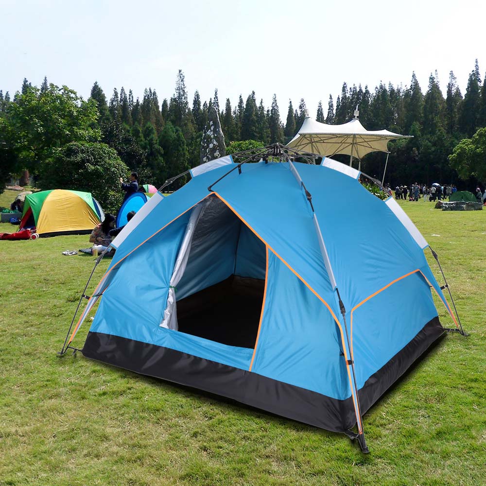 automatic camping tent Automatic Throwing Pop Up Waterproof Camping Tent – GadgetGifter