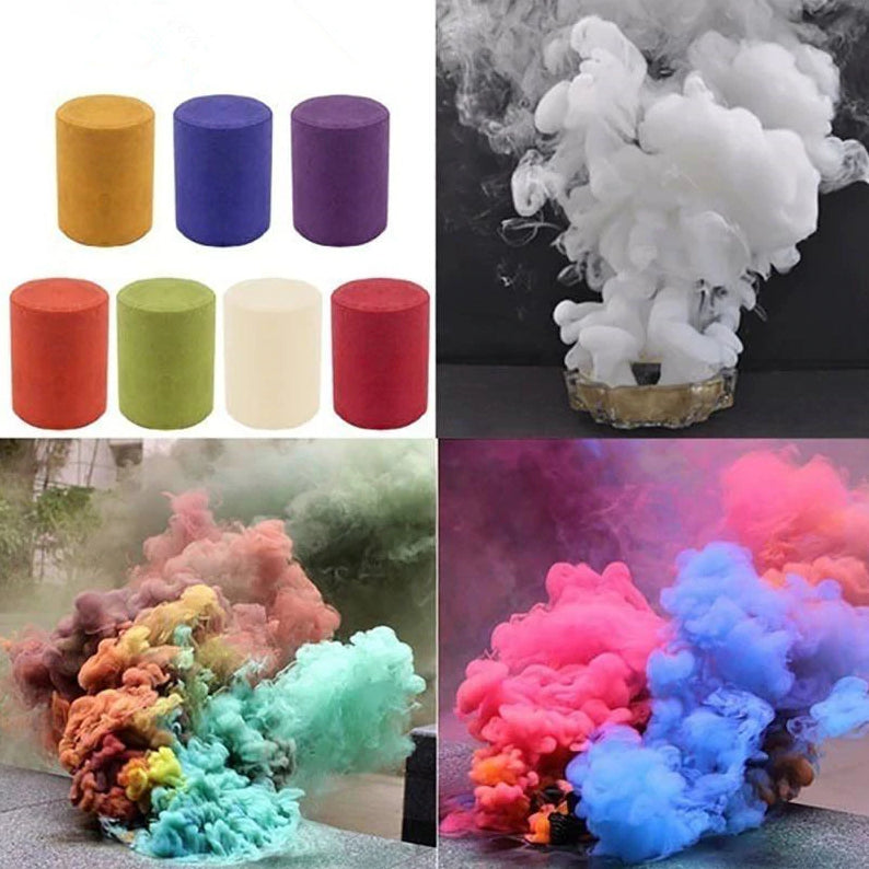 color smoke bomb